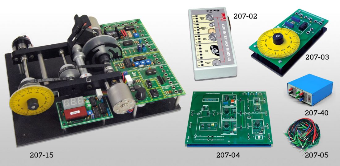 Analogue and Digital Motor Control Teaching Set