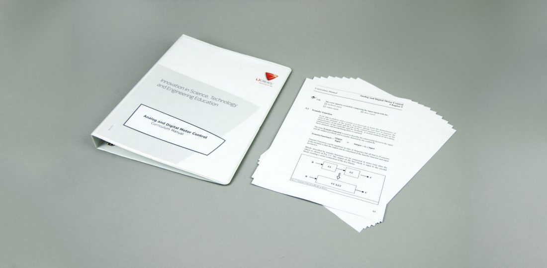 Analog and Digital Motor Control Curriculum Pack