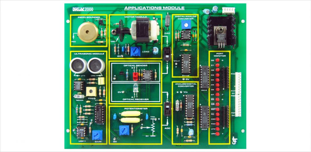 Microcontroller Applications Board
