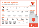 Hydraulic Circuit Symbols Poster UK